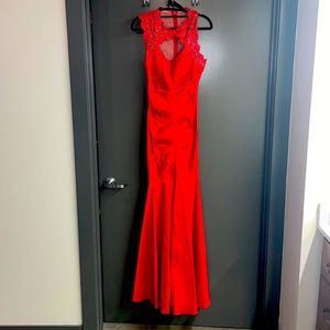 Red Formal Long Dress